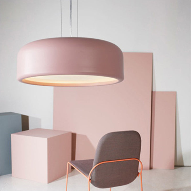 Round Shade Living Room Ceiling Light Acrylic Single Minimalistic Hanging Pendant Light Pink Clearhalo 'Ceiling Lights' 'Pendant Lights' 'Pendants' Lighting' 2162092_4e540649-9695-44c0-95ff-4c9a82c1109e