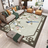 Traditional Chinoiserie Rug Multicolor Landscape Print Rug Pet Friendly Washable Non-Slip Carpet for Home Clearhalo 'Area Rug' 'Rug' 2170443