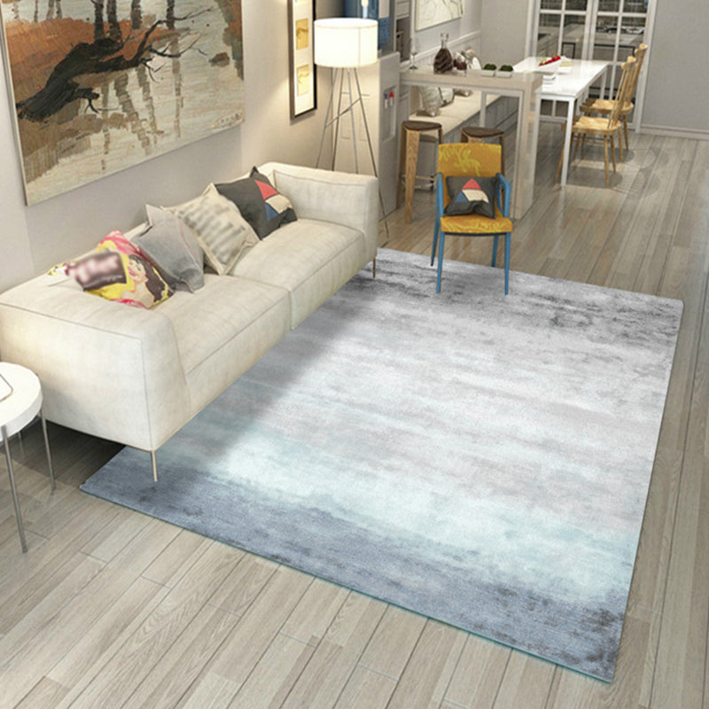 Restoration Industrial Rug Multicolor Fading Look Carpet Anti-Slip Pet  Friendly Stain Resistant Rug for Drawing Room