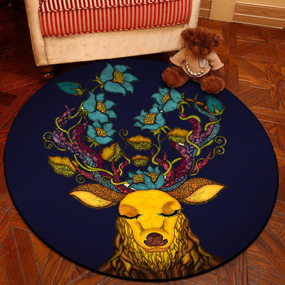 Unique 3D Cartoon Rug Multi Color Novelty Carpet Polypropylene Non-Slip Backing Stain Resistant Washable Rug for Bedroom Clearhalo 'Area Rug' 'Rug' 2171551