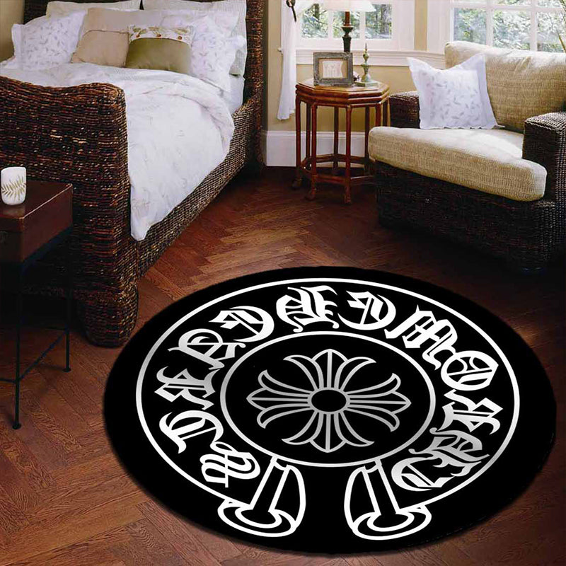 Unique 3D Cartoon Rug Multi Color Novelty Carpet Polypropylene Non-Slip Backing Stain Resistant Washable Rug for Bedroom Black Clearhalo 'Area Rug' 'Rug' 2171554