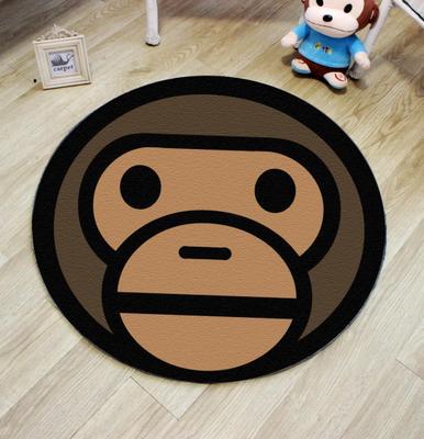 Unique 3D Cartoon Rug Multi Color Novelty Carpet Polypropylene Non-Slip Backing Stain Resistant Washable Rug for Bedroom Clearhalo 'Area Rug' 'Rug' 2171568