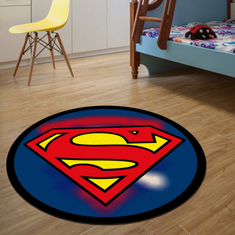 Unique 3D Cartoon Rug Multi Color Novelty Carpet Polypropylene Non-Slip Backing Stain Resistant Washable Rug for Bedroom Red Clearhalo 'Area Rug' 'Rug' 2171570