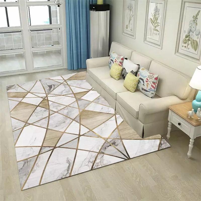 Multi Color Contemporary Rug Synthetics Abstract Geometry Carpet Non-Slip Stain Resistant Washable Rug for Sitting Room Clearhalo 'Area Rug' 'Modern' 'Rugs' Rug' 2184487