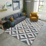 Artistry Geometric Rug Multi Color Modern Carpet Polypropylene Pet Friendly Stain Resistant Anti-Slip Rug for Living Room Grey Clearhalo 'Area Rug' 'Modern' 'Rugs' Rug' 2184762