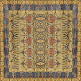 Shabby Chic Floral Area Rug Multi-Color Persian Carpet Polypropylene Anti-Slip Backing Washable Pet Friendly Rug for Foyer Ginger Clearhalo 'Area Rug' 'Moroccan' 'Rugs' Rug' 2185186