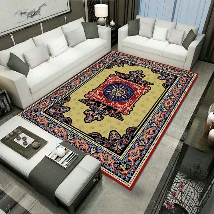 Grand Persian Rug Multicolor Jacquard Printed Rug Washable Non-Slip Backing Pet Friendly Rug for Living Room Clearhalo 'Area Rug' 'Moroccan' 'Rugs' Rug' 2185215