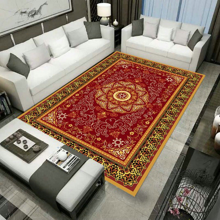 Grand Persian Rug Multicolor Jacquard Printed Rug Washable Non-Slip Backing Pet Friendly Rug for Living Room Clearhalo 'Area Rug' 'Moroccan' 'Rugs' Rug' 2185219
