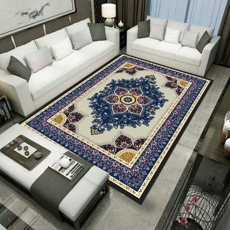 Grand Persian Rug Multicolor Jacquard Printed Rug Washable Non-Slip Backing Pet Friendly Rug for Living Room Clearhalo 'Area Rug' 'Moroccan' 'Rugs' Rug' 2185223