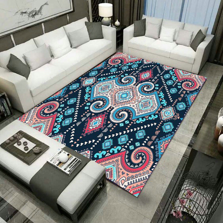 Grand Persian Rug Multicolor Jacquard Printed Rug Washable Non-Slip Backing Pet Friendly Rug for Living Room Clearhalo 'Area Rug' 'Moroccan' 'Rugs' Rug' 2185225