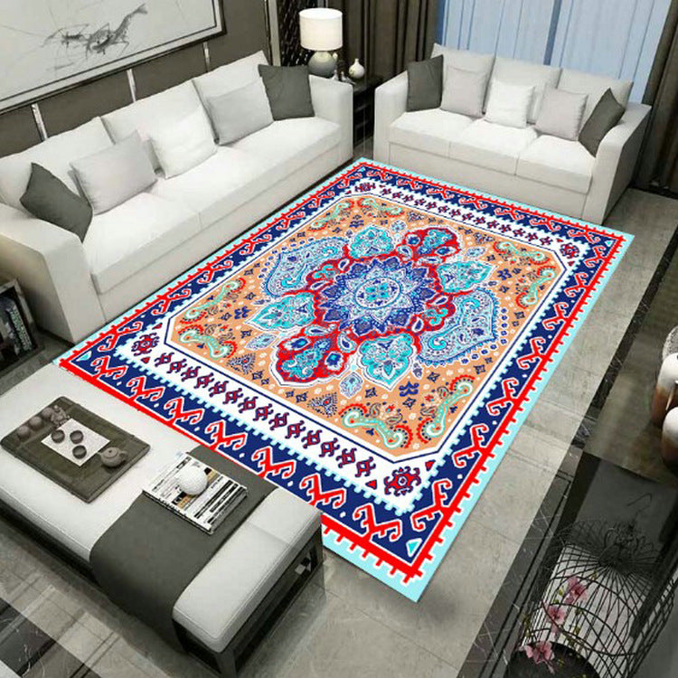 Grand Persian Rug Multicolor Jacquard Printed Rug Washable Non-Slip Backing Pet Friendly Rug for Living Room Clearhalo 'Area Rug' 'Moroccan' 'Rugs' Rug' 2185229