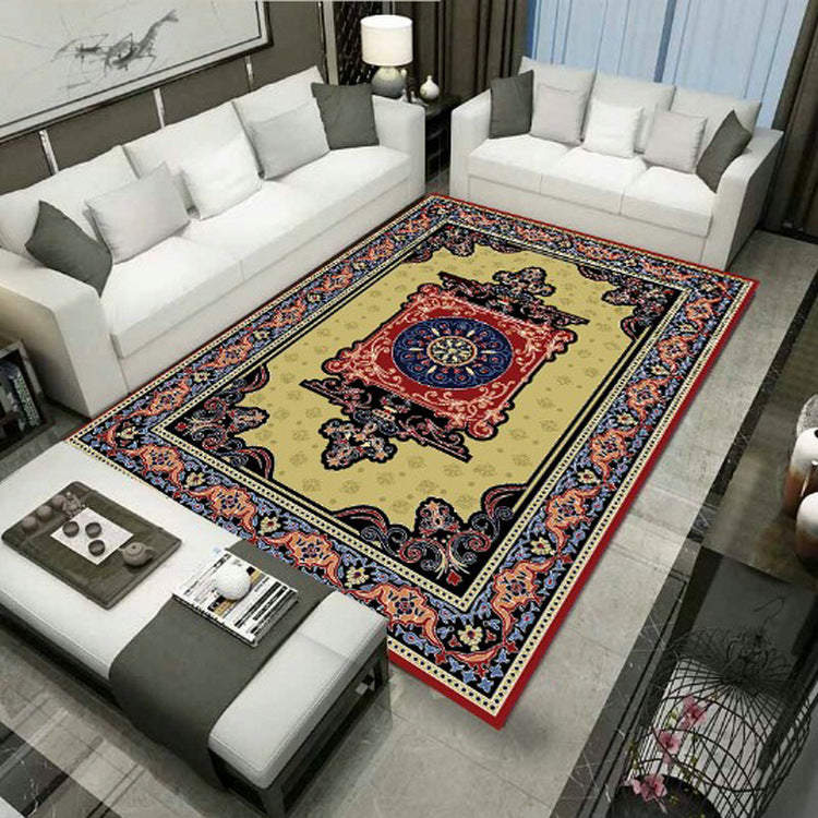 Grand Persian Rug Multicolor Jacquard Printed Rug Washable Non-Slip Backing Pet Friendly Rug for Living Room Clearhalo 'Area Rug' 'Moroccan' 'Rugs' Rug' 2185237