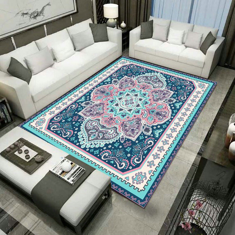 Grand Persian Rug Multicolor Jacquard Printed Rug Washable Non-Slip Backing Pet Friendly Rug for Living Room Clearhalo 'Area Rug' 'Moroccan' 'Rugs' Rug' 2185243