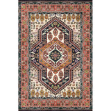 Antique Moroccan Rug Multi-Colored Geometry Patterned Rug Non-Slip Pet Friendly Stain Resistant Rug for Room Clearhalo 'Area Rug' 'Moroccan' 'Rugs' Rug' 2185277