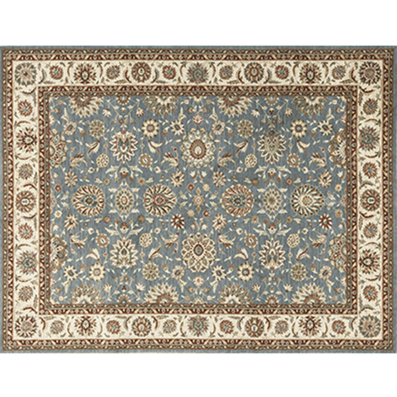 Rustic Persian Indoor Rug Multi Colored Florentine Carpet Washable Stain Resistant Anti-Slip Backing Rug for Room Olive Green Clearhalo 'Area Rug' 'Moroccan' 'Rugs' Rug' 2185360
