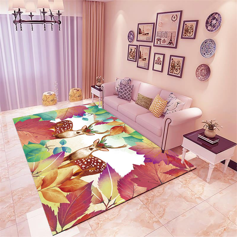 Classy Multi Color Mandala Rug Synthetics Moroccan Area Rug Stain Resistant Anti-Slip Pet Friendly Rug for Great Room Coffee Clearhalo 'Area Rug' 'Moroccan' 'Rugs' Rug' 2185675