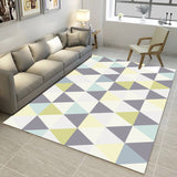 Bold Multi Color Matrix Rug Polyester Modern Area Carpet Non-Slip Pet Friendly Stain Resistant Rug for Living Room Clearhalo 'Area Rug' 'Modern' 'Rugs' Rug' 2185779