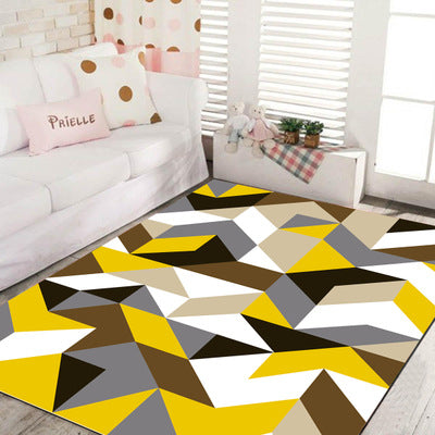 Bold Multi Color Matrix Rug Polyester Modern Area Carpet Non-Slip Pet Friendly Stain Resistant Rug for Living Room Clearhalo 'Area Rug' 'Modern' 'Rugs' Rug' 2185795