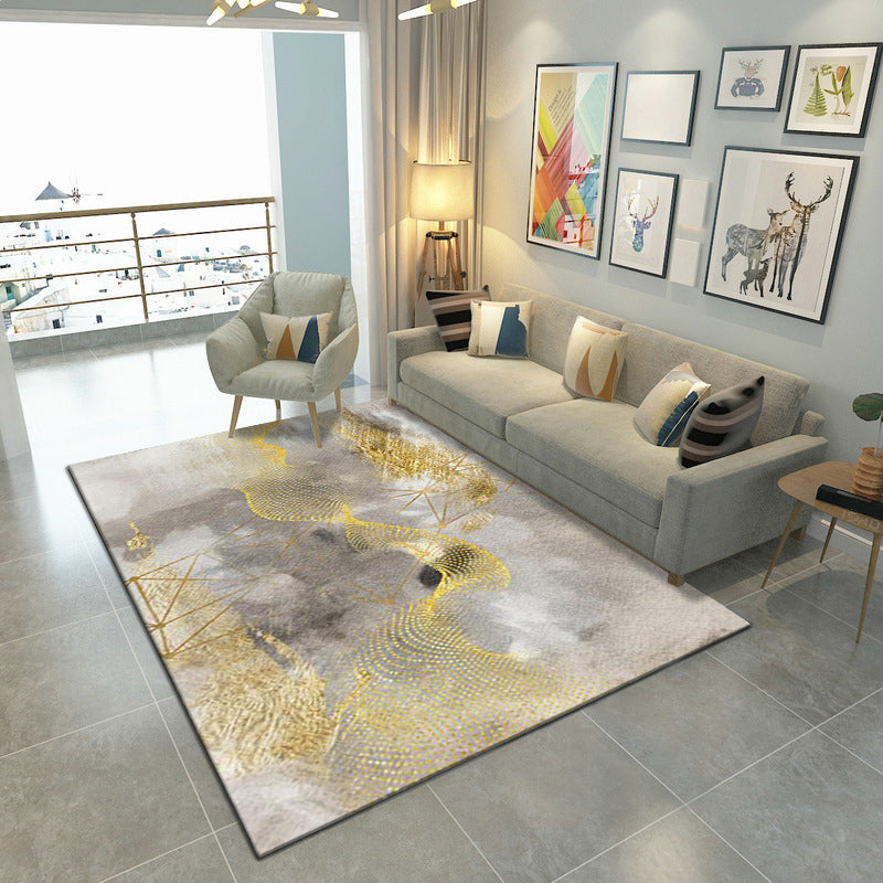 Multicolor Home Decoration Rug Scandinavian Geometric Carpet Polyester Washable Anti-Slip Backing Stain Resistant Rug Clearhalo 'Area Rug' 'Modern' 'Rugs' Rug' 2186166