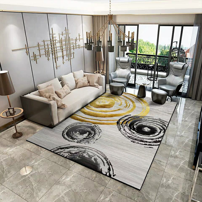 Fashion Multi Color Geometric Rug Synthetics Nordic Area Carpet Pet Friendly Non-Slip Backing Machine Washable Rug for Lounge Clearhalo 'Area Rug' 'Modern' 'Rugs' Rug' 2186188