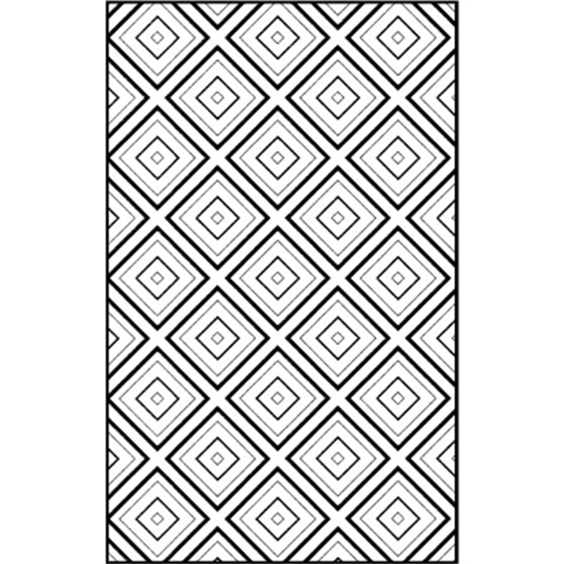 Multi Color Geometric Shapes Rug Polypropylene Contemporary Rug Pet Friendly Washable Anti-Slip Backing Rug for Living Room Clearhalo 'Area Rug' 'Modern' 'Rugs' Rug' 2186320