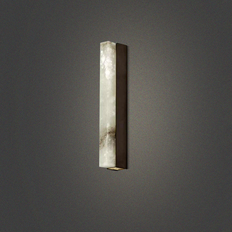 Rectangular Shaped LED Wall Lighting Simplicity Mica Living Room Sconce Light Fixture Clearhalo 'Cast Iron' 'Glass' 'Industrial' 'Modern wall lights' 'Modern' 'Tiffany' 'Traditional wall lights' 'Wall Lamps & Sconces' 'Wall Lights' Lighting' 2186535