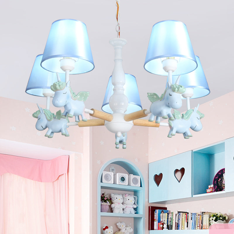 Popular Baby flying unicorn light fixture