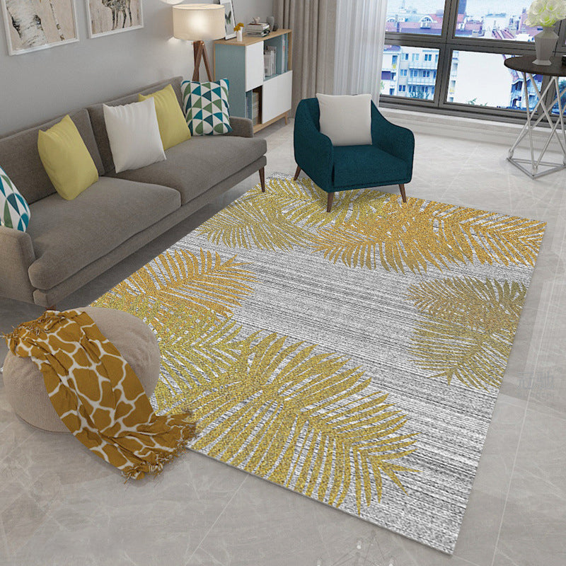 Minimalistic Geometric Rug Multi Colored Synthetics Carpet Stain Resistant Pet Friendly Anti-Slip Backing Rug for Living Room Clearhalo 'Area Rug' 'Modern' 'Rugs' Rug' 2199160