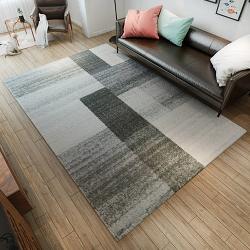 Environmental Modern Area Rug Multi Colored Geometrical Rug Pet Friendly Non-Slip Machine Washable Rug for Home Tan Clearhalo 'Area Rug' 'Modern' 'Rugs' Rug' 2199337