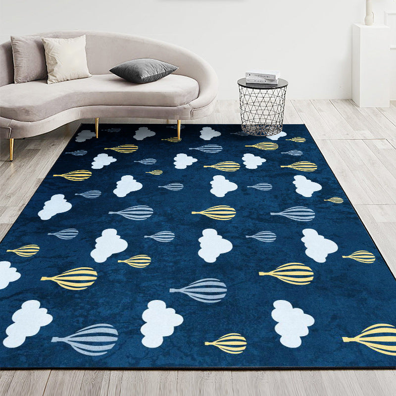 Nordic Geometric Printed Rug Multi Color Polyester Indoor Rug Anti-Slip Backing Washable Stain Resistant Carpet for Living Room Clearhalo 'Area Rug' 'Modern' 'Rugs' Rug' 2199427