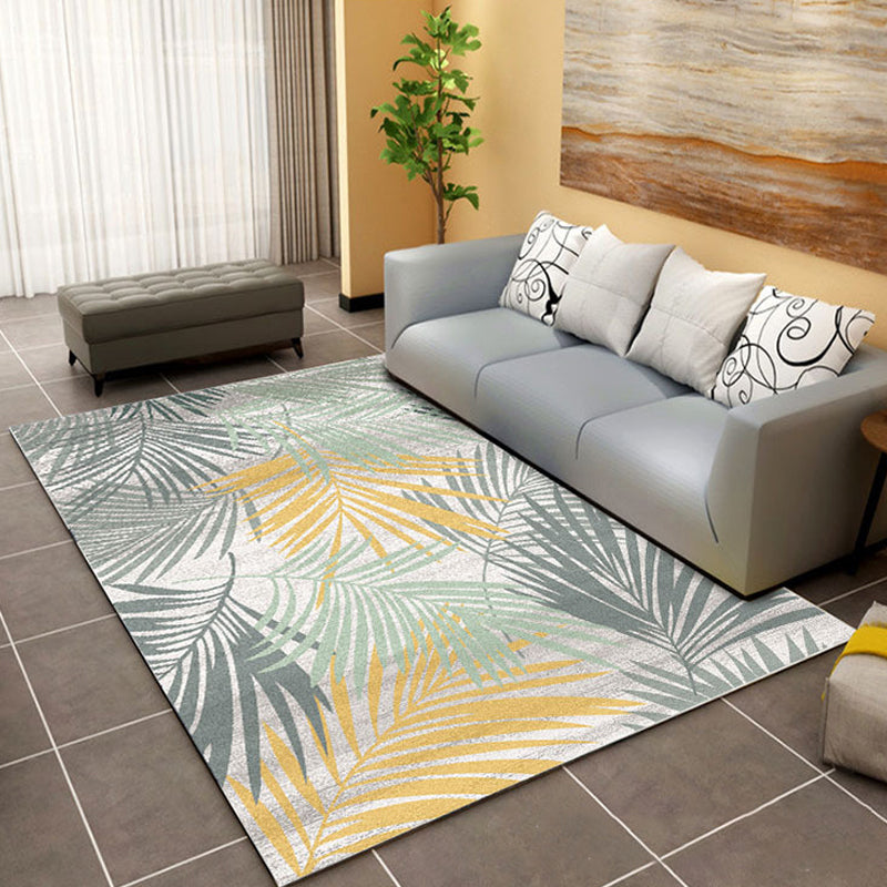 Nordic Hotel Area Rug Multi Colored Geometric Indoor Rug Synthetics Anti-Slip Stain Resistant Washable Rug Clearhalo 'Area Rug' 'Modern' 'Rugs' Rug' 2199589