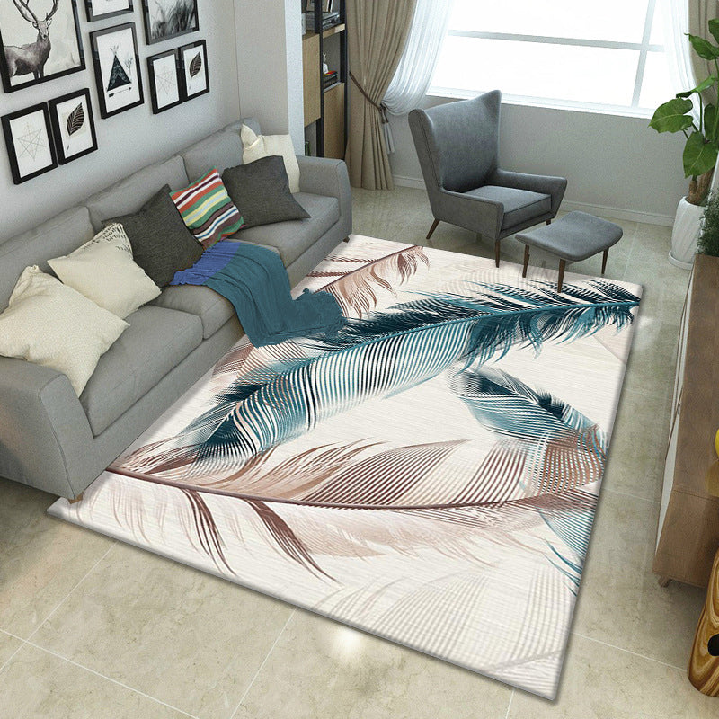 Multicolor Geometrical Color Block Rug Polyester Nordic Rug Pet Friendly Anti-Slip Washable Rug for Great Room Clearhalo 'Area Rug' 'Modern' 'Rugs' Rug' 2199597