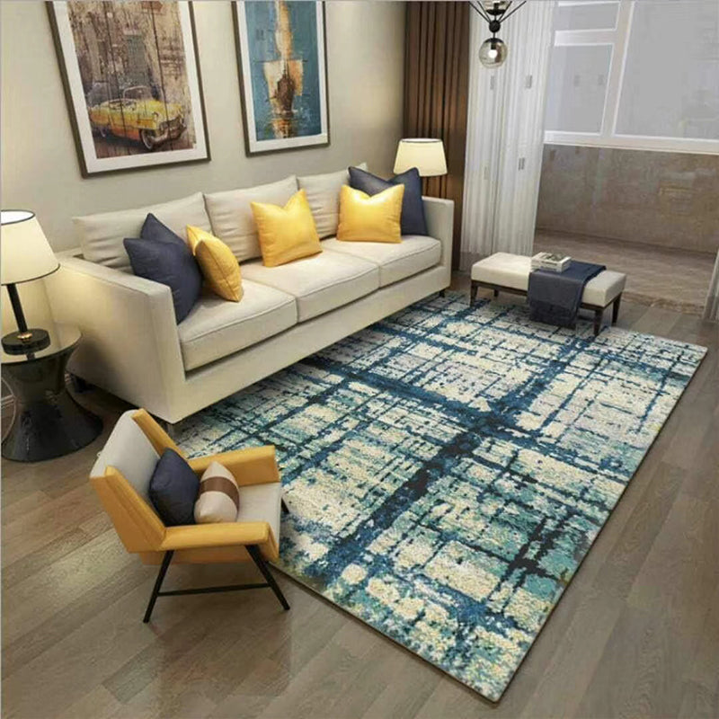 Multicolor Modern Rug Polyester Graphic Print Area Carpet Machine Washable Anti-Slip Backing Stain Resistant Rug for Family Room Clearhalo 'Area Rug' 'Modern' 'Rugs' Rug' 2199758