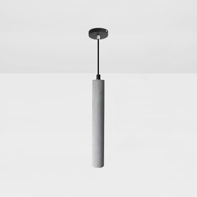 Resin Geometric Shade Hanging Lamp Modern Style 1��Bulb Ceiling Lighting for Bedroom Light Gray Clearhalo 'Ceiling Lights' 'Modern Pendants' 'Modern' 'Pendant Lights' 'Pendants' Lighting' 2205486
