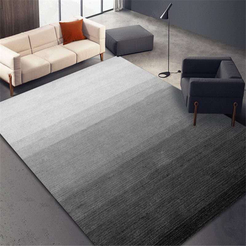 Trendy Living Room Rug Multi Color Abstract Print Carpet Polyster Anti-Slip Backing Stain-Resistant Rug Grey Clearhalo 'Area Rug' 'Rug' 2209233