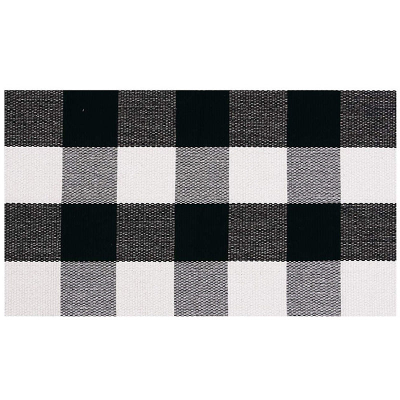 Simple Multi Color Classic Rug Cotton Blend Plaid Printed Carpet Machine Washable Easy Care Indoor Rug for Decoration Clearhalo 'Area Rug' 'Moroccan' 'Rugs' Rug' 2209545