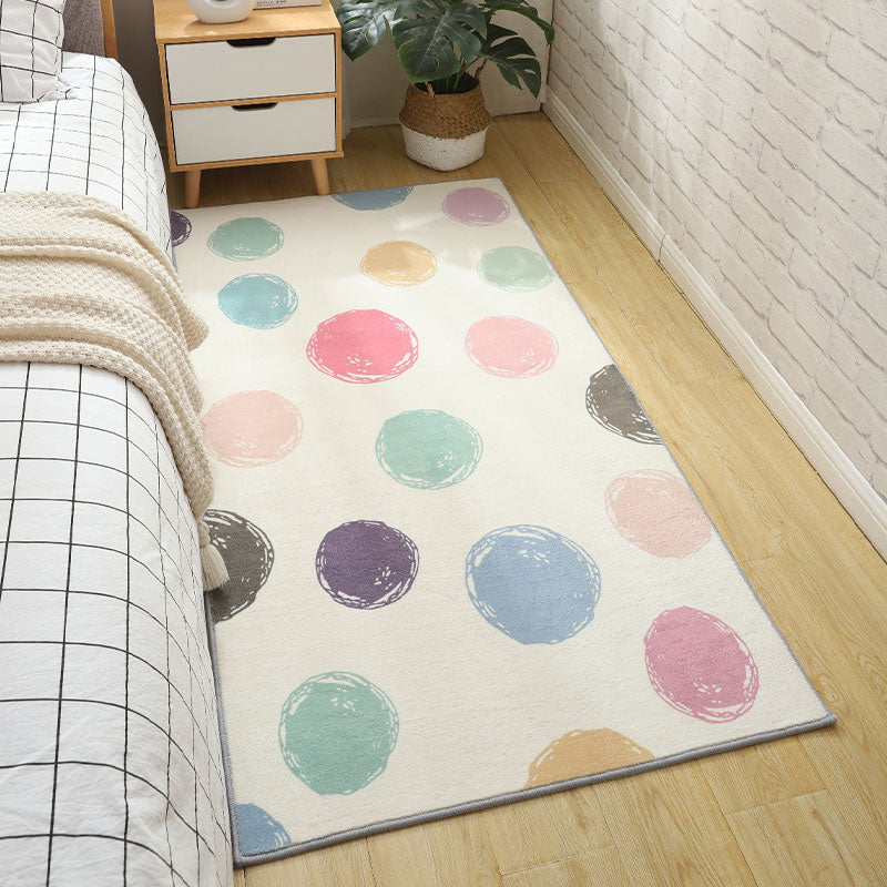 Multi-Color Cartoon Animal Rug Synthetics Cute Indoor Rug Pet Friendly Washable Non-Slip Area Carpet for Kids Room Green Clearhalo 'Area Rug' 'Rug' 2214664