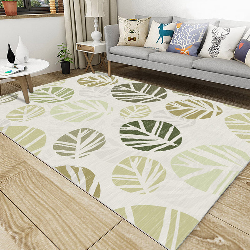 Classic Geo Print Rug Multi Colored Polyster Area Rug Anti-Slip Backing Pet Friendly Washable Carpet for Parlor Clearhalo 'Area Rug' 'Modern' 'Rugs' Rug' 2225952