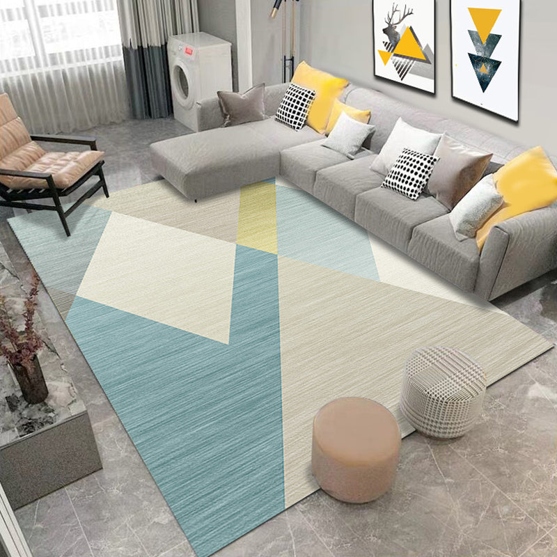 Casual Western Rug Multicolor Geo Printed Area Carpet Non-Slip Backing Machine Washable Rug for Living Room Clearhalo 'Area Rug' 'Modern' 'Rugs' Rug' 2225991