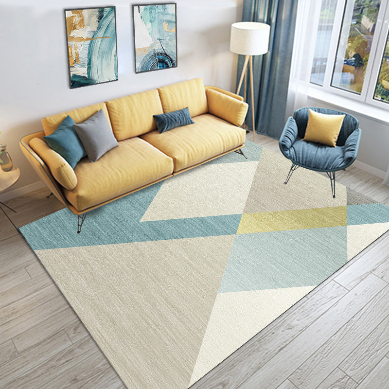 Casual Western Rug Multicolor Geo Printed Area Carpet Non-Slip Backing Machine Washable Rug for Living Room Clearhalo 'Area Rug' 'Modern' 'Rugs' Rug' 2225996