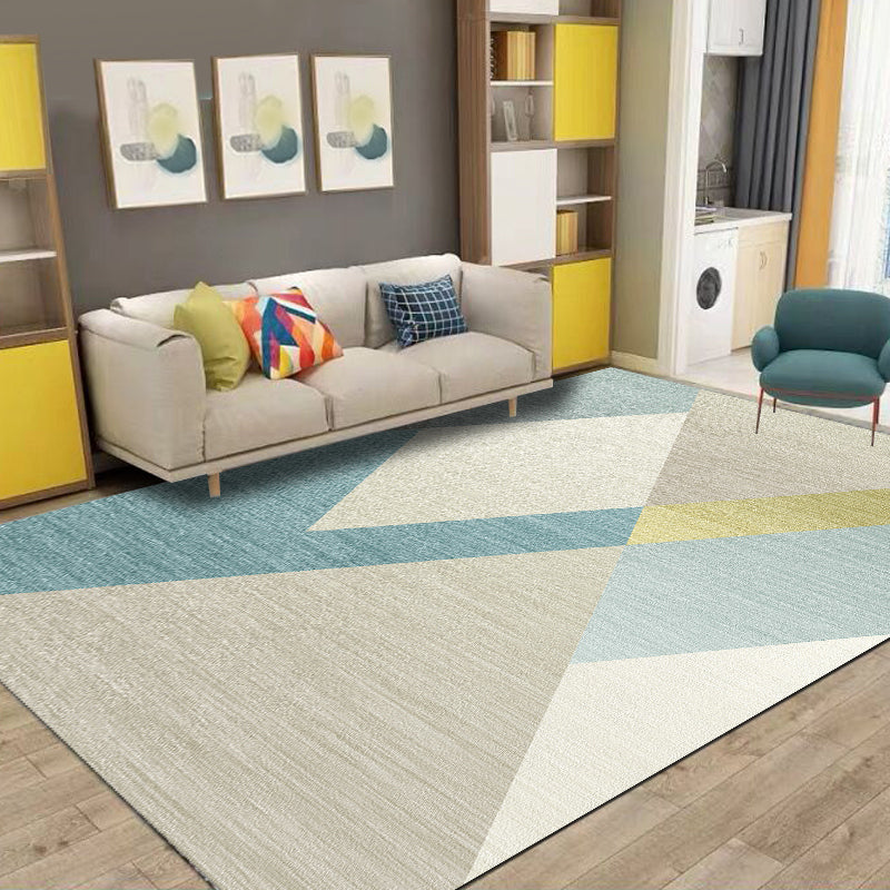 Casual Western Rug Multicolor Geo Printed Area Carpet Non-Slip Backing Machine Washable Rug for Living Room Clearhalo 'Area Rug' 'Modern' 'Rugs' Rug' 2225998