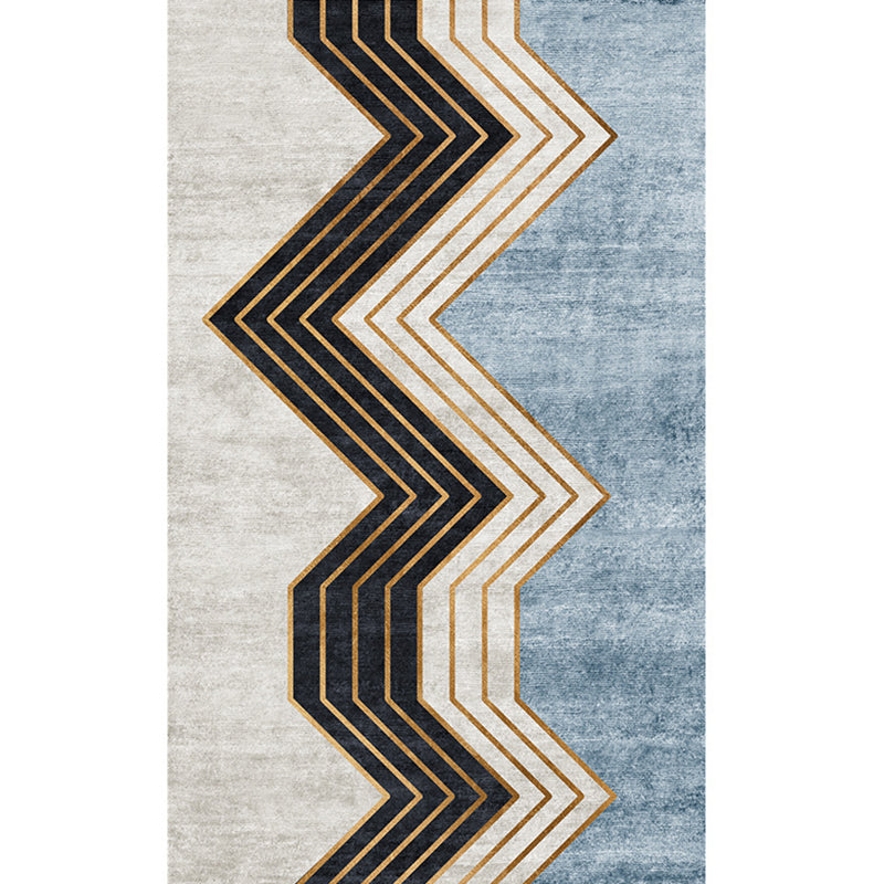 Trendy Home Decor Rug Multi-Color Geometric Area Carpet Polypropylene Anti-Slip Pet Friendly Rug Clearhalo 'Area Rug' 'Modern' 'Rugs' Rug' 2226095