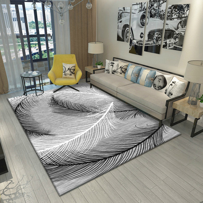 Multi Colored Bedroom Rug Luxury Geo Printed Area Rug Polypropylene Non-Slip Washable Carpet Clearhalo 'Area Rug' 'Modern' 'Rugs' Rug' 2226425