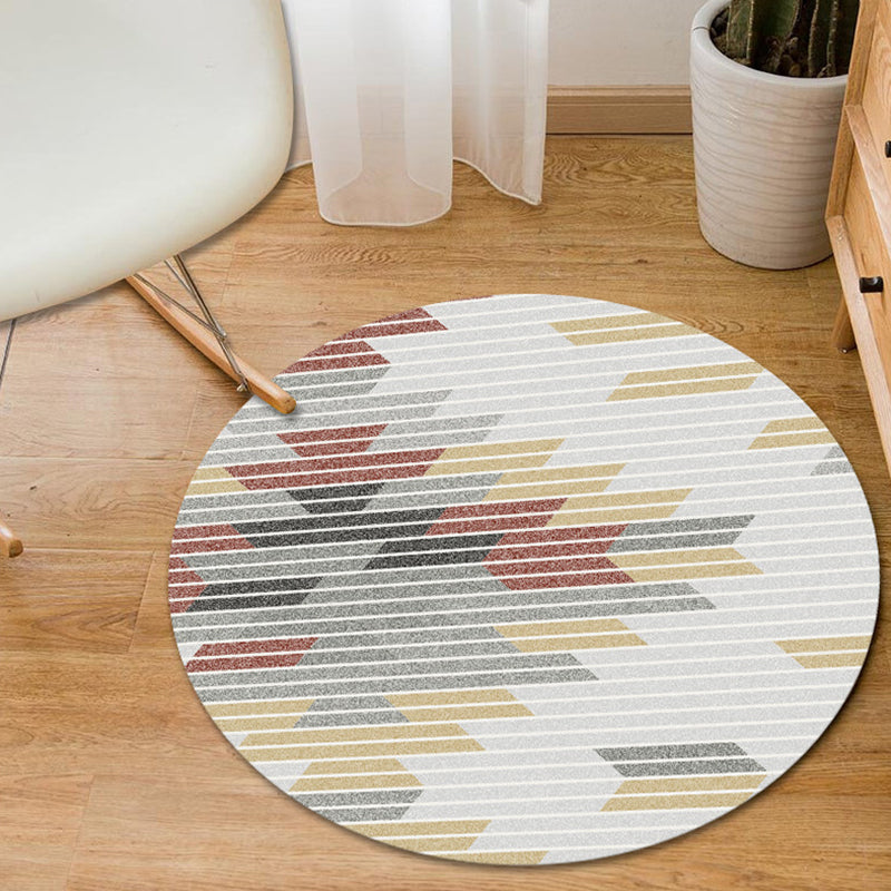 Modern Home Decor Rug Multi-Color Geometric Area Carpet Polypropylene Easy Care Machine Washable Rug Clearhalo 'Area Rug' 'Modern' 'Rugs' Rug' 2226569