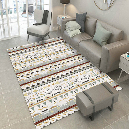 Novelty Home Decor Rug Multi Color Geometric Carpet Polyster Easy Care Machine Washable Indoor Rug Clearhalo 'Area Rug' 'Modern' 'Rugs' Rug' 2226725