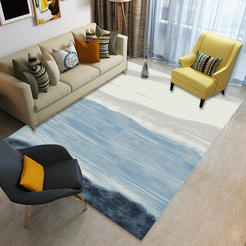 Glam Living Room Rug Multi Colored Abstract Pattern Carpet Synthetics Machine Washable Non-Slip Rug Clearhalo 'Area Rug' 'Modern' 'Rugs' Rug' 2226761