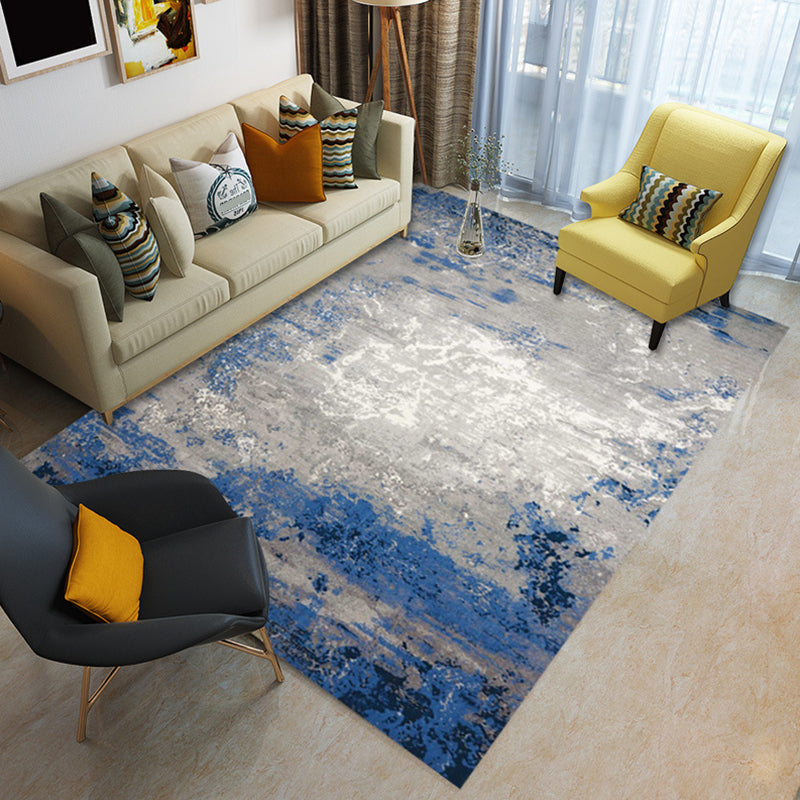 Glam Living Room Rug Multi Colored Abstract Pattern Carpet Synthetics Machine Washable Non-Slip Rug Clearhalo 'Area Rug' 'Modern' 'Rugs' Rug' 2226783