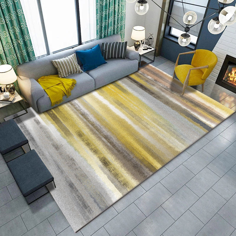 Unique Geometric Rug Multi-Color Modern Area Carpet Polypropylene Non-Slip Backing Easy Care Rug for Parlor Clearhalo 'Area Rug' 'Modern' 'Rugs' Rug' 2226855