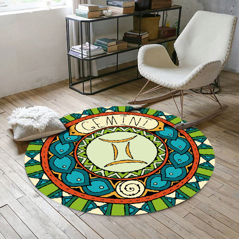 Multicolor Cute Rug Synthetics Animal Printed Area Carpet Machine Washable Anti-Slip Easy Care Rug for Childrens Clearhalo 'Area Rug' 'Modern' 'Rugs' Rug' 2227322