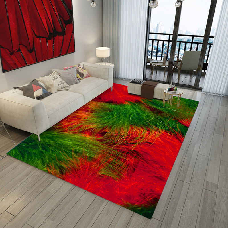 Tropical Decoration Rug Multi Color Animal Carpet Polypropylene Non-Slip Machine Washable Rug Clearhalo 'Area Rug' 'Rug' 2238290